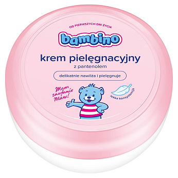 Bambino Krem, pielęgnacyjny z pantenolem dla dzieci, 200 ml
