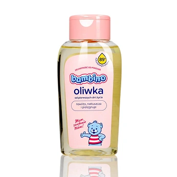 Bambino Oliwka z witaminą F, oliwka pielęgnująca skórę dzieci i niemowląt, 150 ml