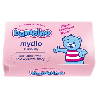 Bambino Mydło, z lanoliną dla dzieci, 90 g