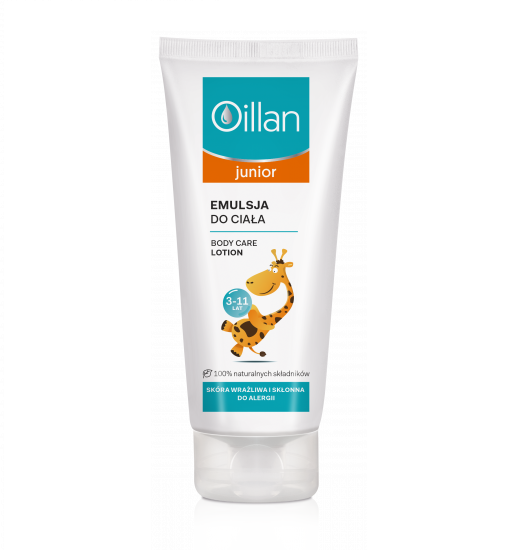 Oillan Junior, emulsja do ciała dla dzieci, 200 ml