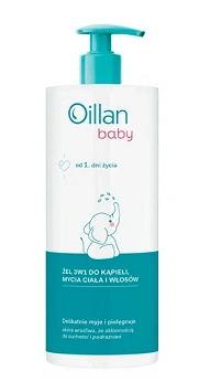 Oillan Baby, żel 3w1, 750 ml