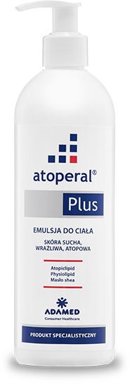 Atoperal Plus, emulsja do ciała dla skóry suchej, wrażliwej i atopowej, 400 ml