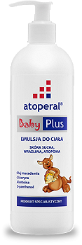 Atoperal Baby Plus, emulsja do skóry suchej wrażliwej i atopowej od pierwszych dni życia, butelka 400 ml