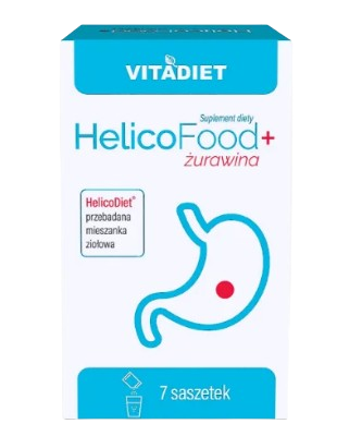 HelicoFood + Żurawina, 7 saszetek