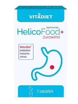 HelicoFood + Żurawina, 7 saszetek