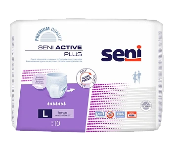 Seni Active Plus, majtki chłonne rozmiar L, 10 szt.