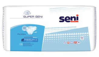 Super Seni, pieluchomajtki rozmiar M, 30 szt.
