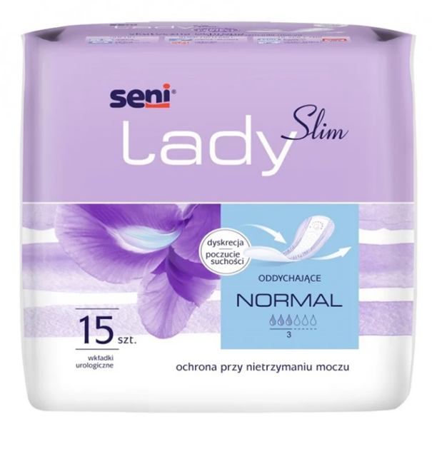 Seni Lady Slim, wkładki urologiczne, 15 szt.