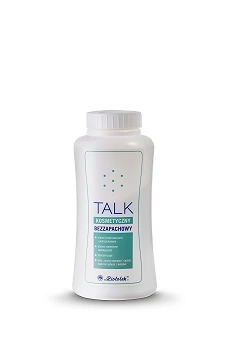 Talk kosmetyczny, puder zapobiegający otarciom i odparzeniom bezzapachowy, 100 g