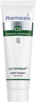 Pharmaceris DS Octopirox, krem kojący do twarzy dla skóry łojotokowej, zaczerwienionej skłonnej do łuszczenia się SPF 15, 30 ml