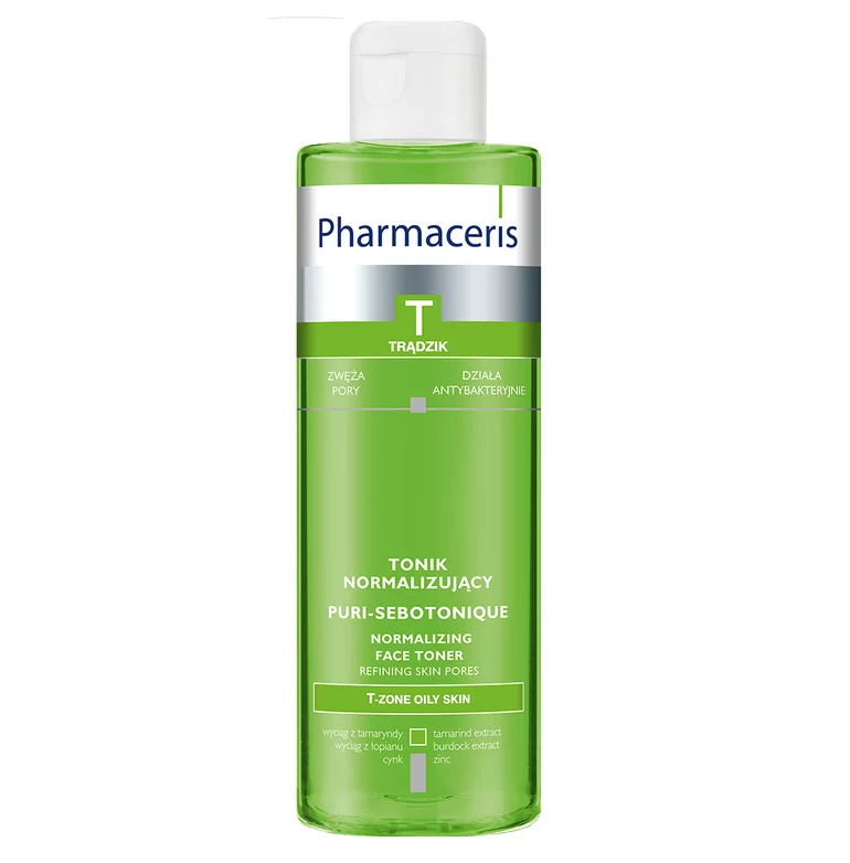  Pharmaceris T Puri-Sebotonique tonik normalizujący do skóry trądzikowej, mieszanej, ze skłonnością do nadmiernego wydzielania sebum, 200 ml