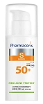 Pharmaceris S krem - żel ultra ochronny SPF 50 + do skóry trądzikowej i mieszanej, 50 ml