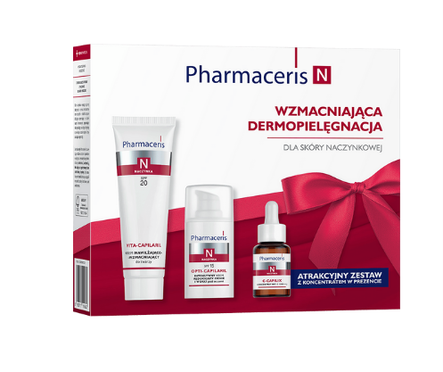 DR IRENA ERIS Pharmaceris N, zestaw: krem nawilżająco-wzmacniający, 50 ml + krem redukujący cienie i worki pod oczami, 15 ml + koncentrat z wit. C, 15 ml — Inhaltsstoffe i ocena