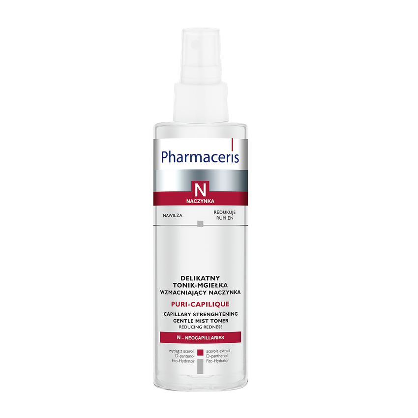 Pharmaceris N Puri-Caplique tonik-mgiełka do twarzy wzmacniający naczynka, 200 ml