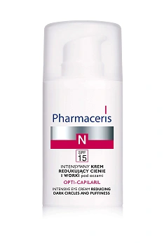 Pharmaceris N Opti-Capilaril , intensywny krem redukujący cienie i worki pod oczami, 15 ml