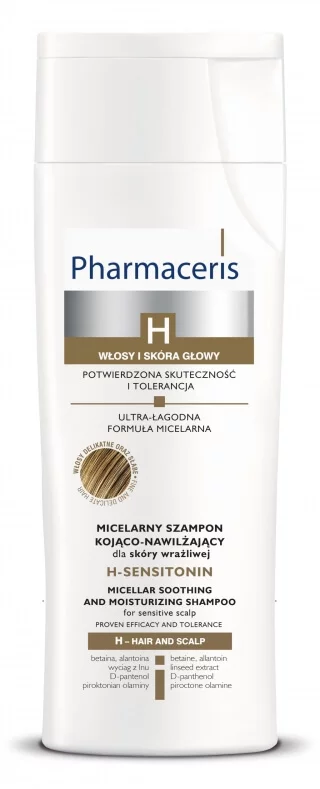 Pharmaceris H Sensitonin  szampon kojąco-nawilżający dla skóry wrażliwej, 250 ml