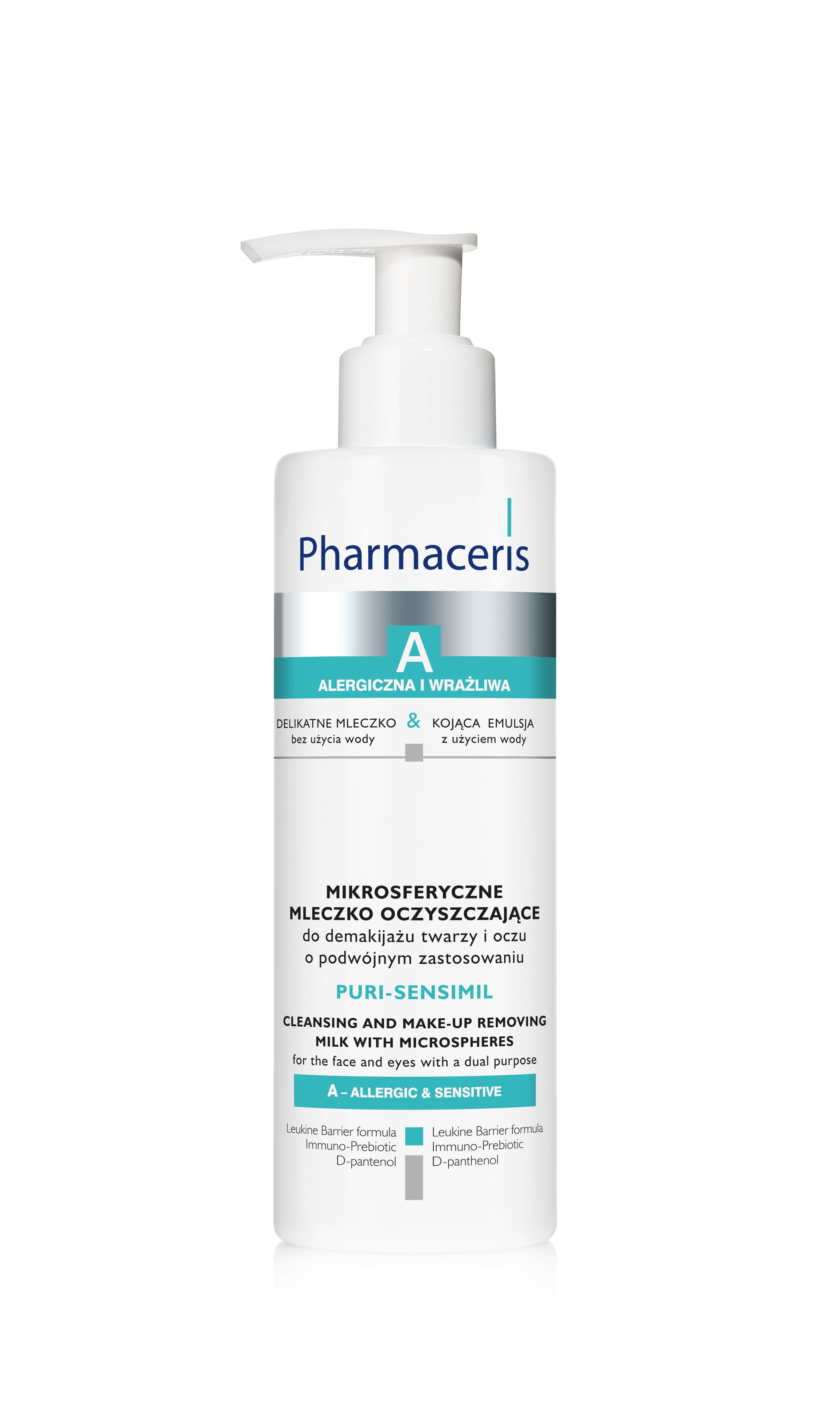 Pharmaceris A Puri-Sensimil  mikrosferyczne mleczko oczyszczające, 190 ml