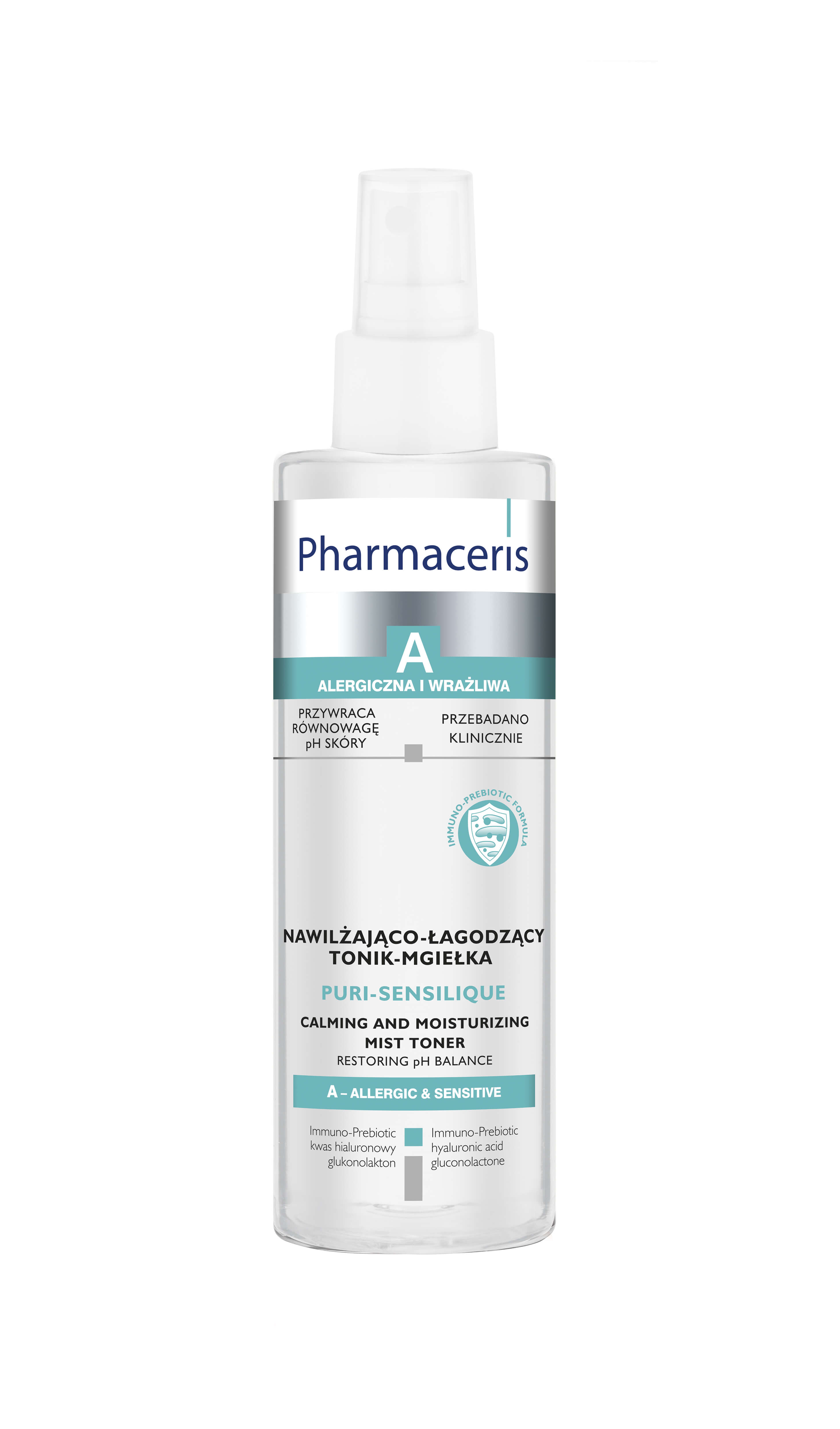 Pharmaceris A Puri-Sensilique  tonik-mgiełka nawilżająca-łagodząca, 200 ml