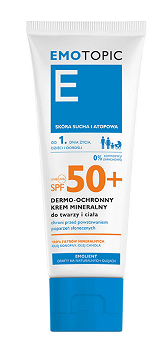 Emotopic, krem ochronny SPF 50+, 75 ml