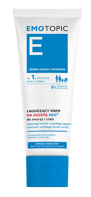 Emotopic Med+, krem na egzemę, 75 ml