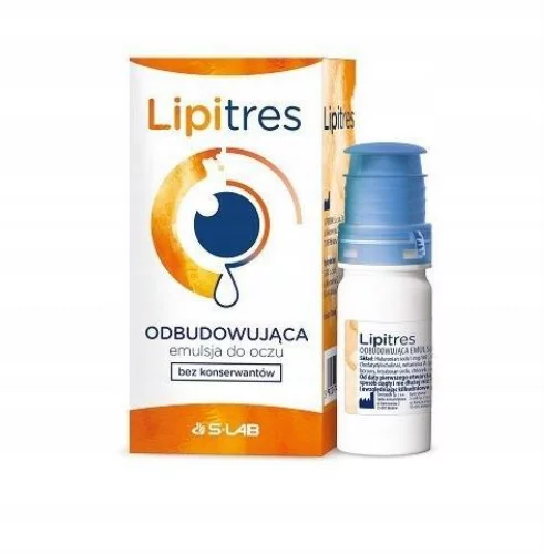 Lipitres odbudowująca emulsja do oczu, 10 ml