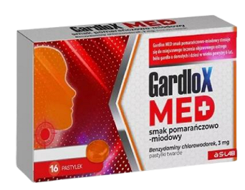 Gardlox Med, pastylki, 16 szt.