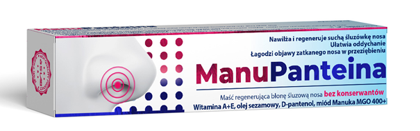 Manupanteina maść regenerująca okolice nos, 10 g