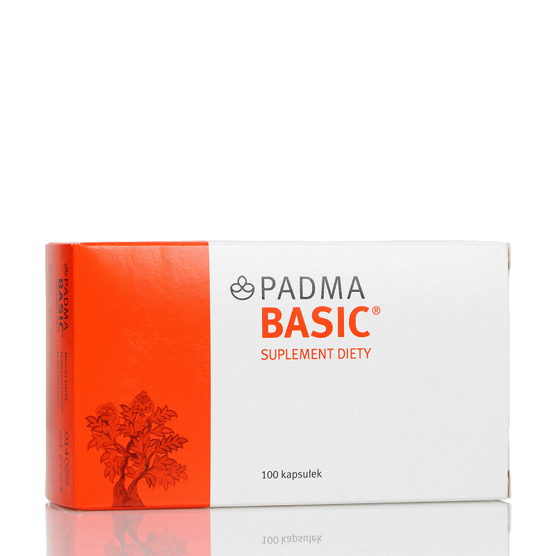 Padma BASIC, tabletki ze składnikami wzmacniającymi odporność i układ oddechowy, 100 szt.