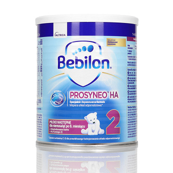 Bebilon PROSYNEO HA 2, mleko następne po 6. miesiącu wspierające układ odpornościowy, puszka 400 g