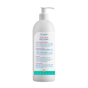Lab4Bbay, żel do mycia ciała i włosów, 400 ml