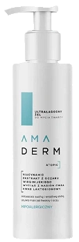 AMADERM ATOPIC, ultrałagodny żel do mycia twarzy, 200 ml