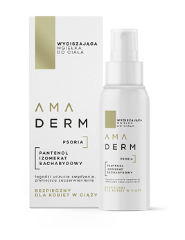 Amaderm Psoria, mgiełka do ciała wyciszająca, 50 ml
