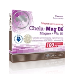 Olimp Chela-Mag B6 kapsułki ze składnikami uzupełniającymi codzienną dietę w magnez, 30 szt.
