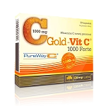 Olimp Gold-Vit C 1000 Forte kapsułki ze składnikami uzupełniającymi codzienną dietę w witaminę C, 30 szt.