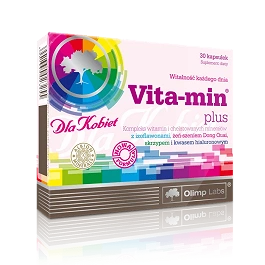 Olimp Vita-min plus dla kobiet kapsułki z kompleksem witamin i minerałów, 30 szt.