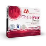 Olimp Chela-Ferr Forte  kapsułki ze składnikami uzupełniającymi dietę w żelazo, 30 szt.