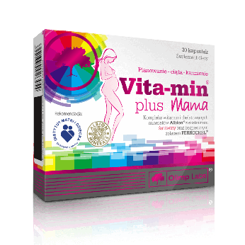 Olimp Vita-min plus Mama, kapsułki dla kobiet w ciąży oraz planujących potomstwo, 30 szt.