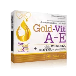 Olimp Gold-Vit A+E  kapsułki ze składnikami wspierającymi skórę i włosy, 30 szt.