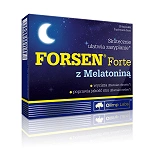 Olimp Forsen Forte z Melatoniną kapsułki ze składnikami wyciszającymi i poprawiającymi jakość snu, 30 szt.