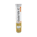 Olimp Gold-Vit C 1000  tabletki musujące ze składnikami wsparającymi odporność o smaku pomarańczowym, 20 szt.