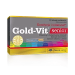 Olimp Gold-Vit senior tabletki ze składnikami wspierającymi kondycję i witalność, 30 szt.