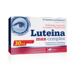 Olimp Luteina max-Complex  tabletki ze składnikami wspierającymi prawidłowe widzenie, 30 szt.