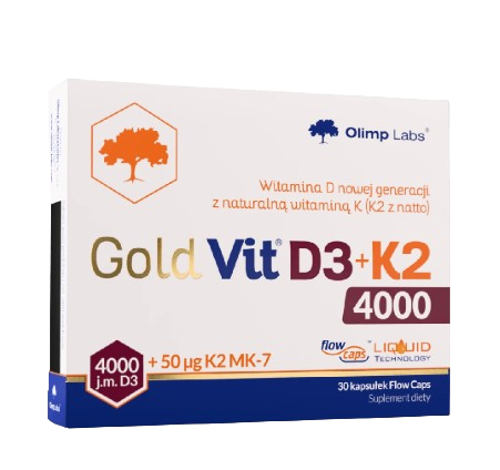 Olimp Gold-Vit D3 + K2 4000  30 Kapsułek