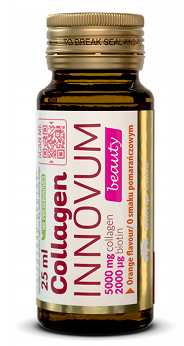Olimp Collagen Innovum Beauty, shot, pomarańczowy, 25 ml