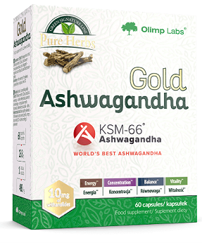 OLIMP Gold Ashwagandha, 60 kapsułek