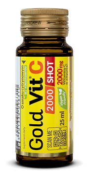 Olimp Gold-Vit C 2000, shot, smak cytrynowy, 25 ml