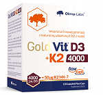 Olimp Gold-Vit D3 + K2 4000 120 kapsułek