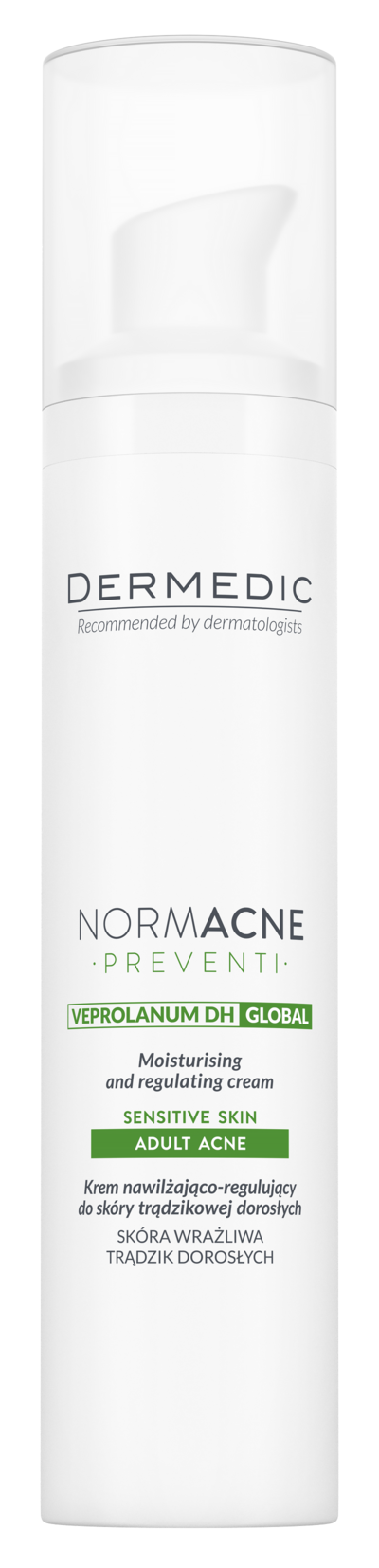 Dermedic Normacne Preventi, krem nawilżająco-regulujący do skóry trądzikowej, 40 ml
