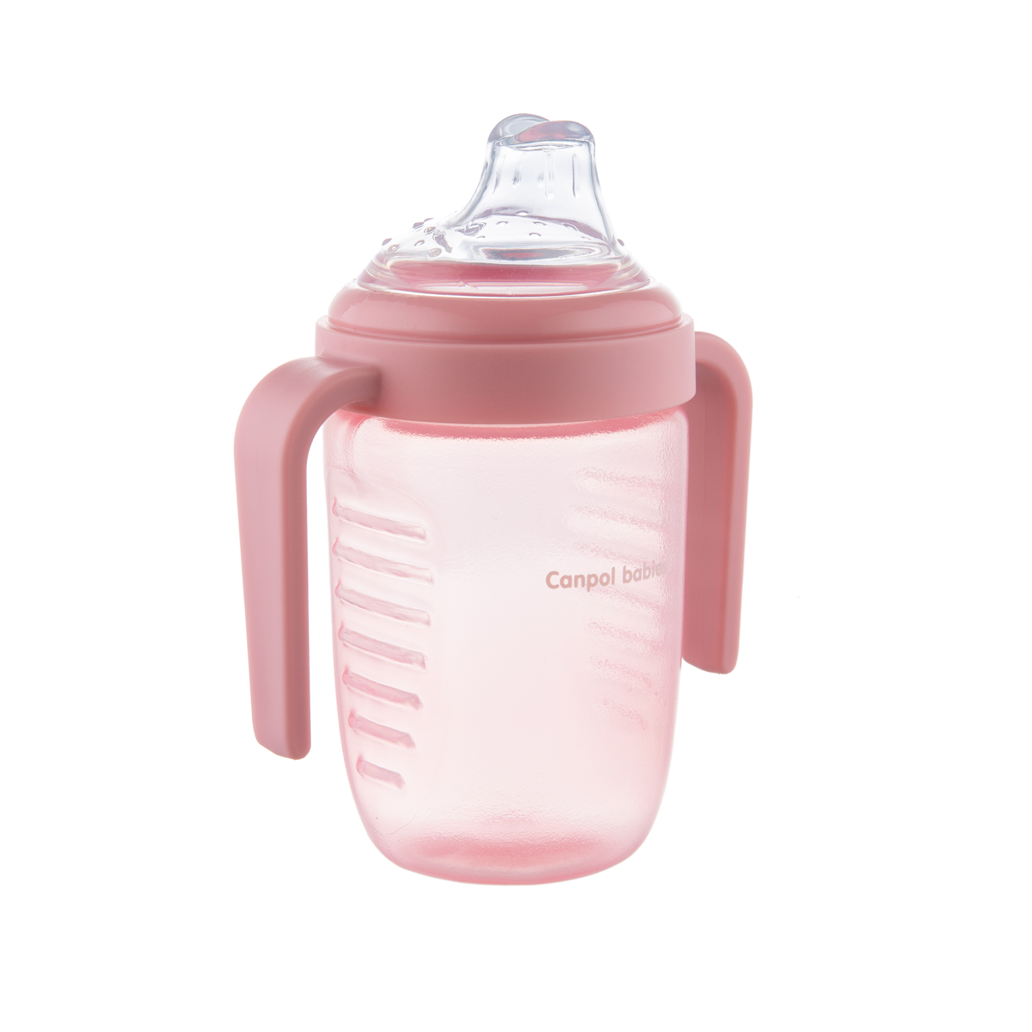 Canpol Babies, kubek niekapek silikonowy ustnik 220 ml