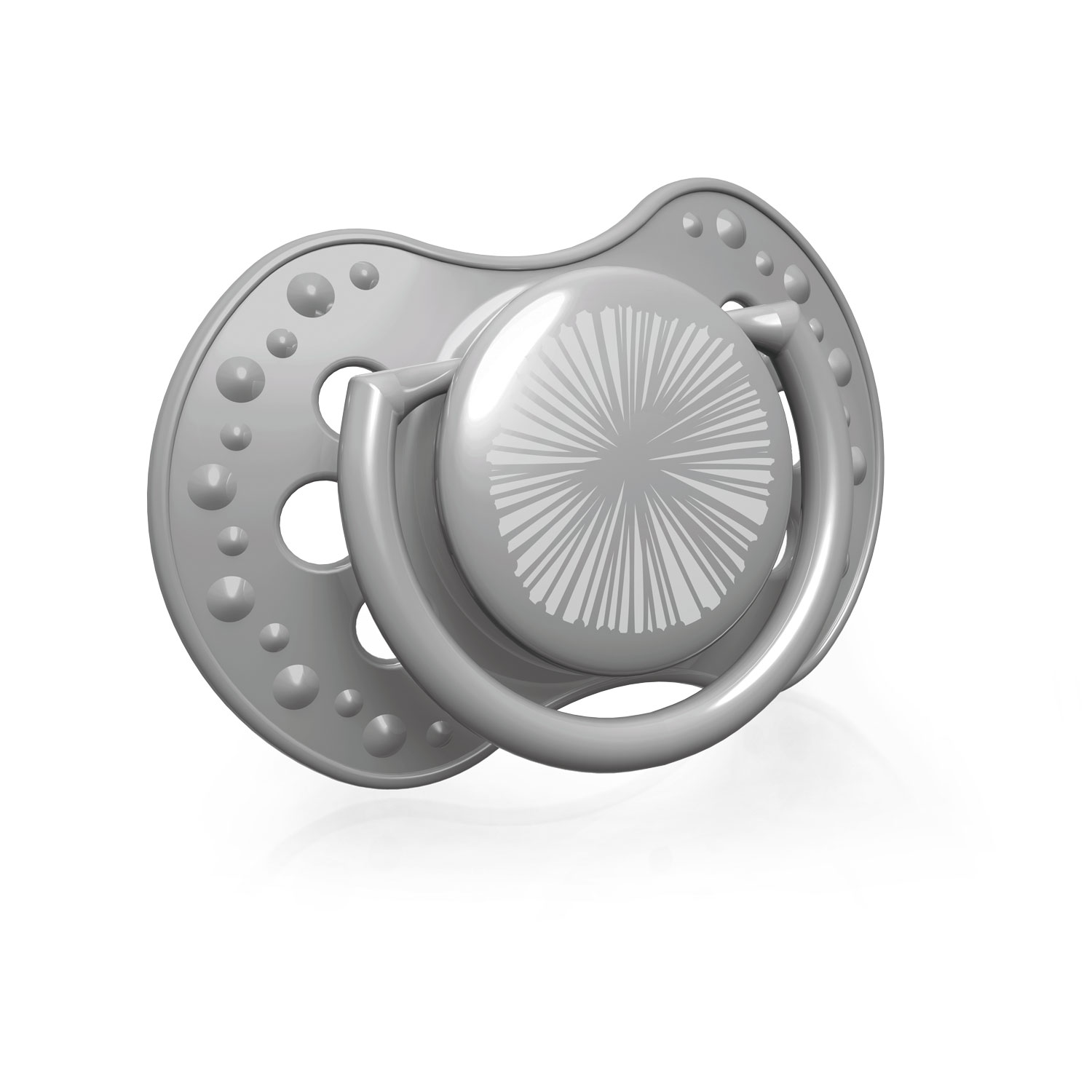 Lovi Harmony Boy, smoczek silikonowy dynamiczny 0-3 m, 2 szt.